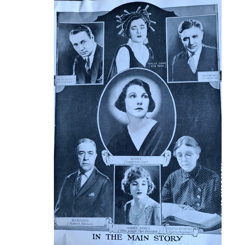 Vintage 1923 The Ten Commandments Cecil B DeMille Silent Film Souvenir Program - Picture 7 of 12